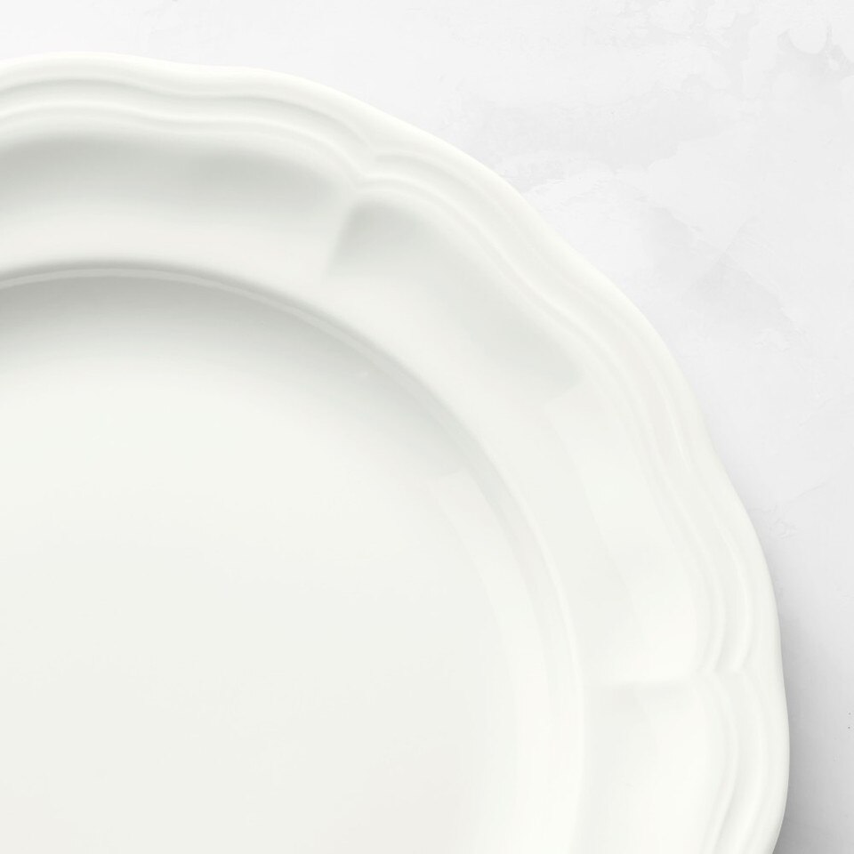 Pillivuyt Queen Anne Porcelain Dinnerware Collection Williams Sonoma